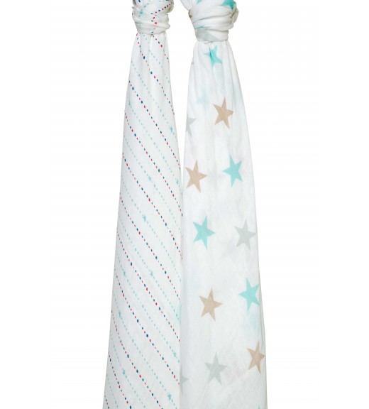 Shoot for the stars - Silky soft swaddles